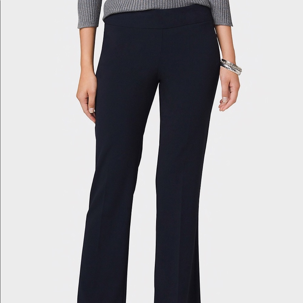 5 pairs Dress Barn Tummy Control Slide On Pants
